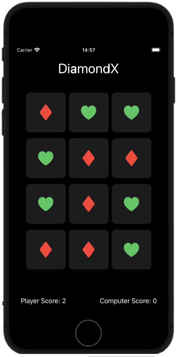 DiamondX App Screenshot